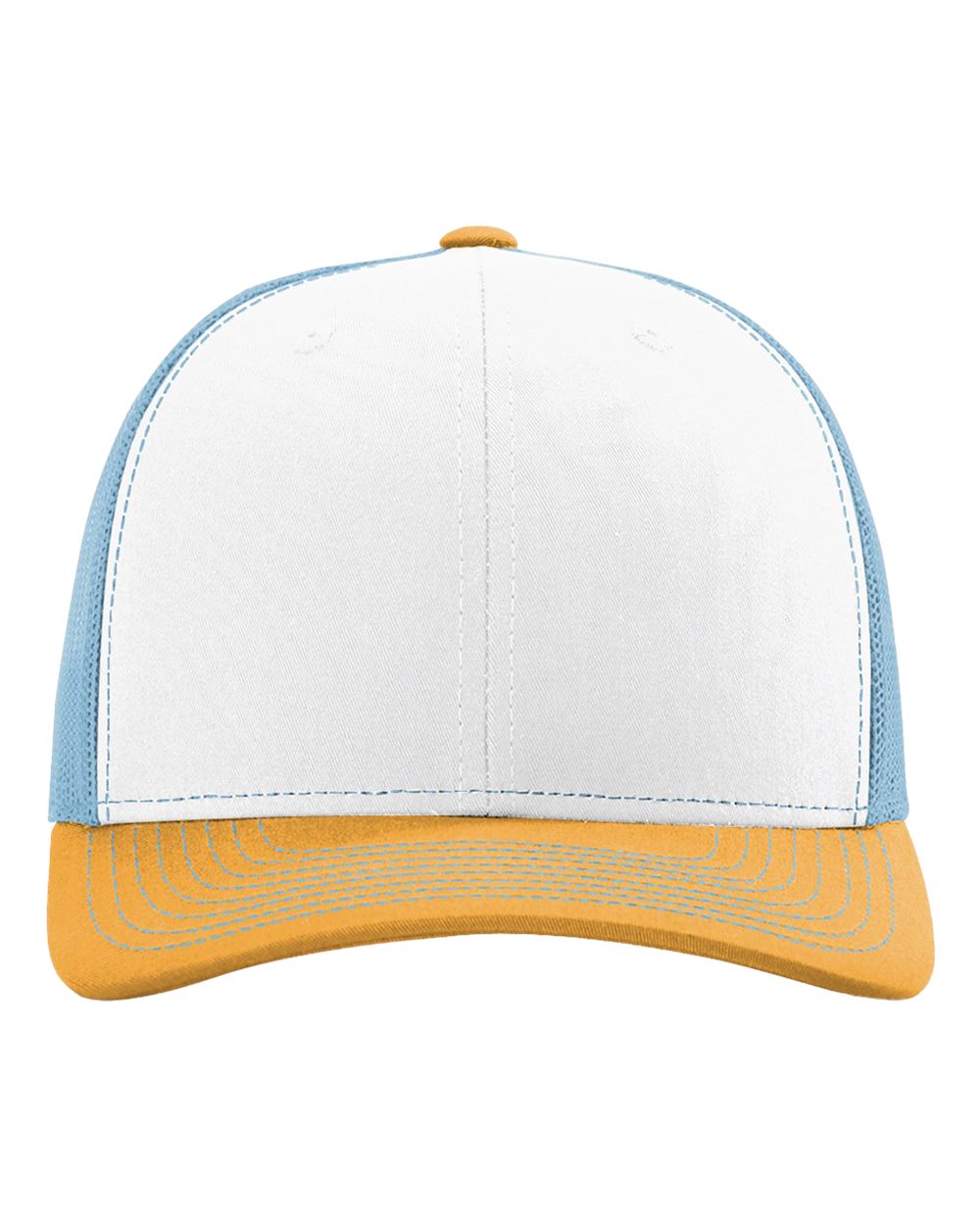 Richardson 112 White/Columbia Blue/Yellow