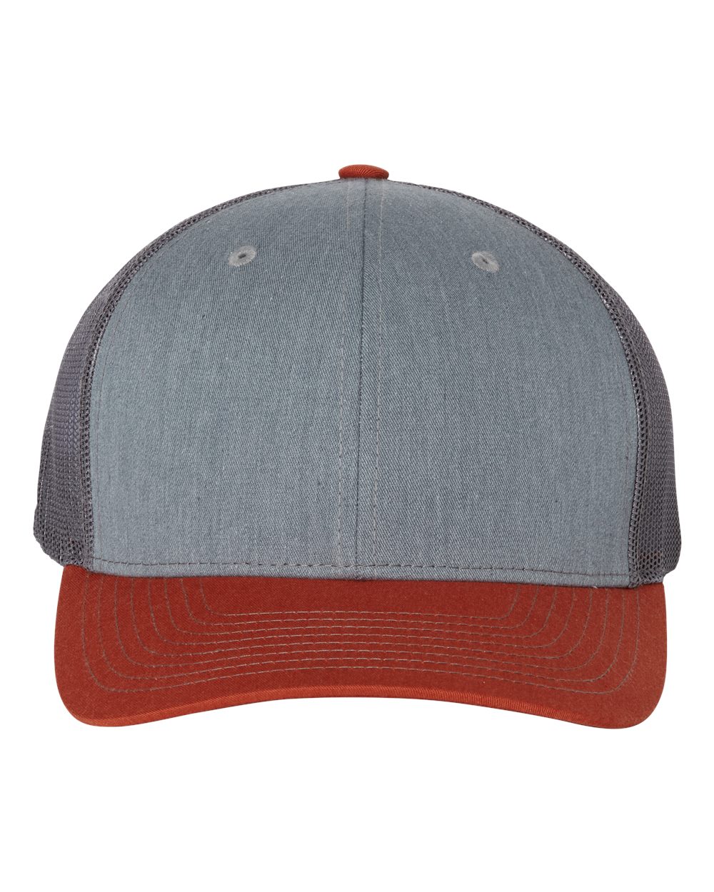 Richardson Heather Grey/ Charcoal / Dark Orange