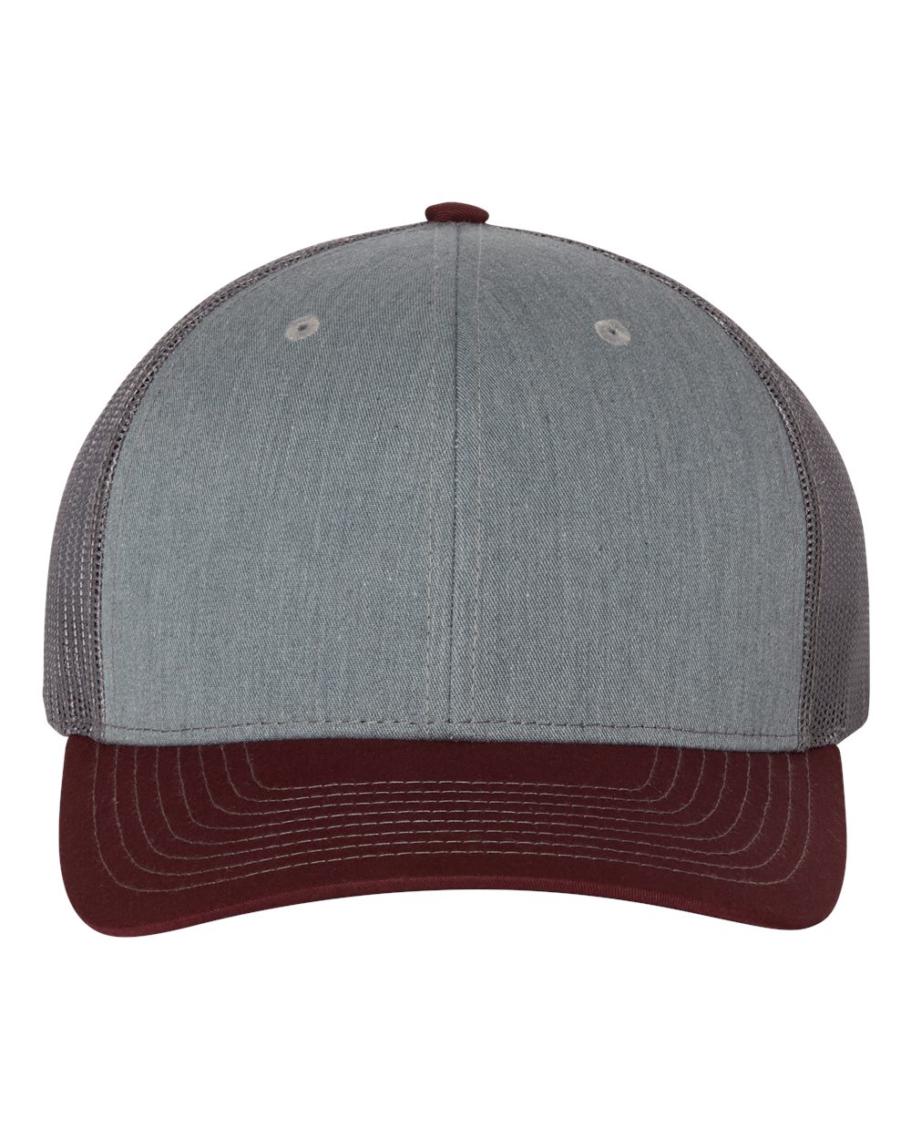 Richardson 112 Heather Grey/ Charcoal/ Maroon